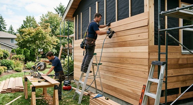 Barn Siding Installation in Swanton, VT