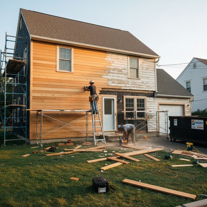 Barn Siding Replacement in Colchester, VT