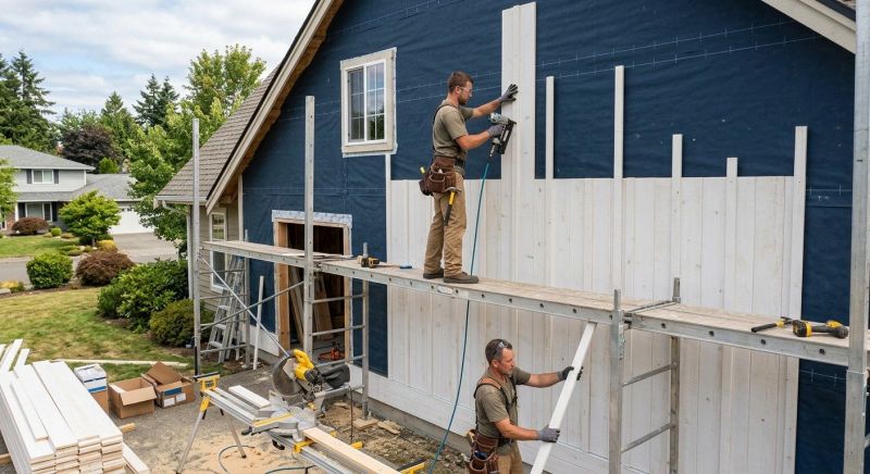 Batten Siding Installation in Chittenden County, VT