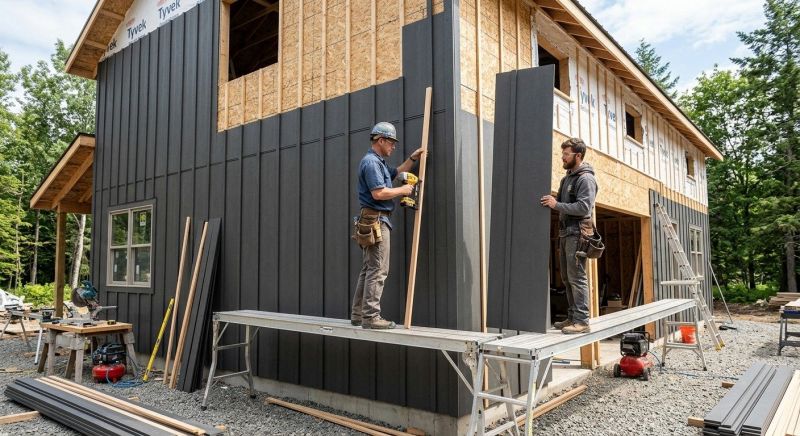 Batten Siding Installation in Franklin County, VT