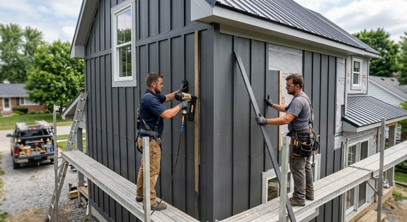 Batten Siding Installation in Franklin County, VT