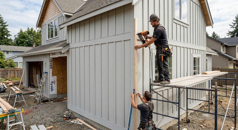 Batten Siding Installation in Swanton, VT