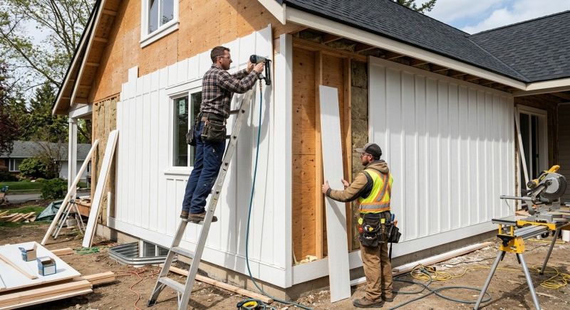 Board And Batten Installation in Milton, VT