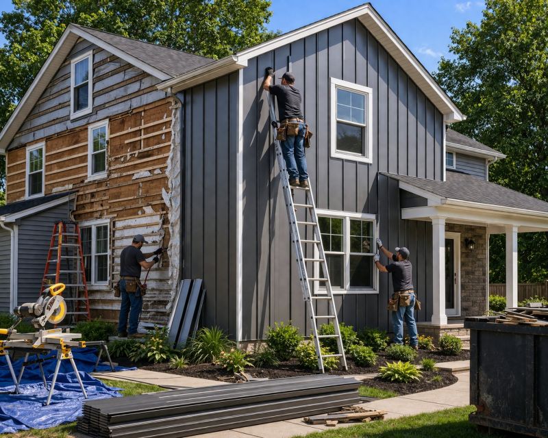 Building Siding Installation in Saint Albans, VT