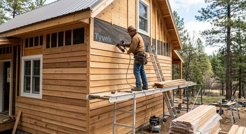 Cedar Siding Installation in Jeffersonville, VT