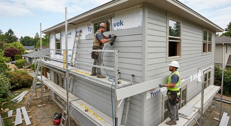 Cement Siding Installation in Enosburg Falls, VT