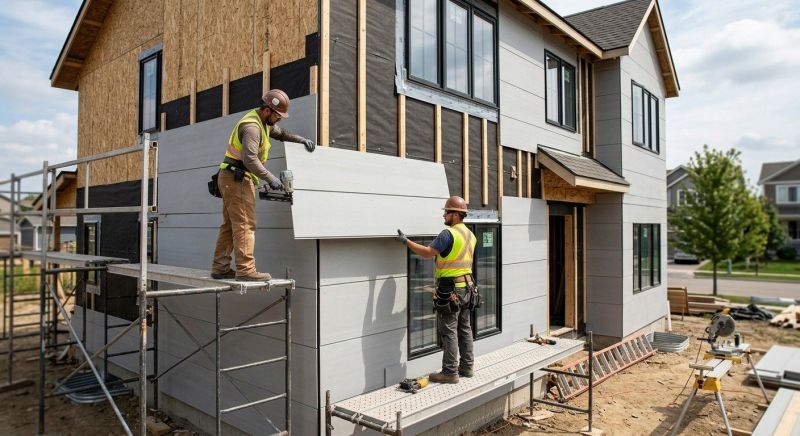 Cement Siding Installation in Grand Isle, VT