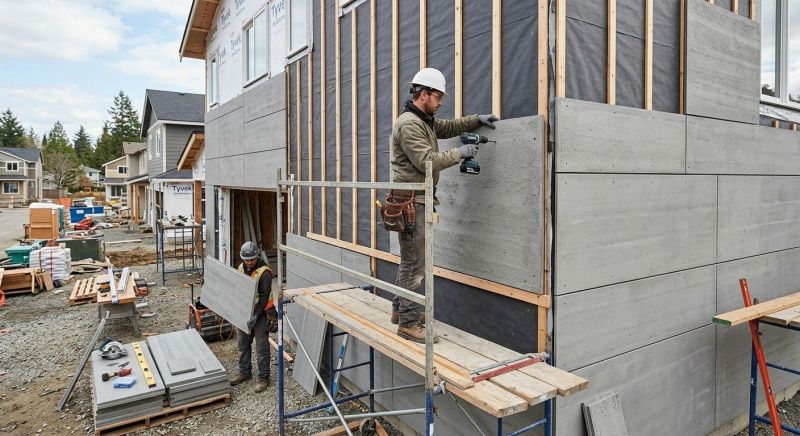 Cement Siding Installation in Plattsburgh, NY