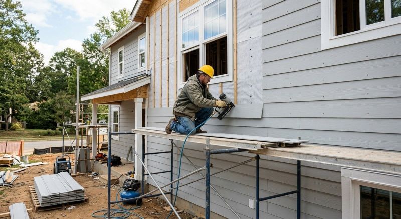 Cement Siding Replacement in Colchester, VT