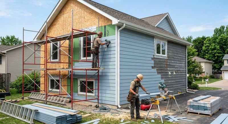 Cement Siding Replacement in Richford, VT