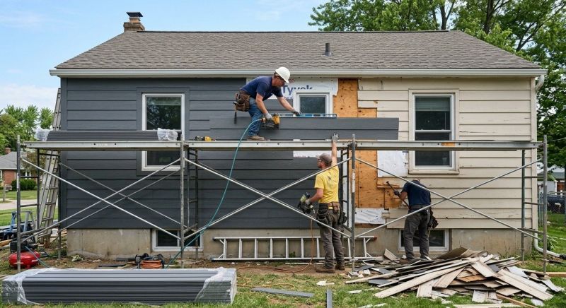 Cement Siding Replacement in Swanton, VT