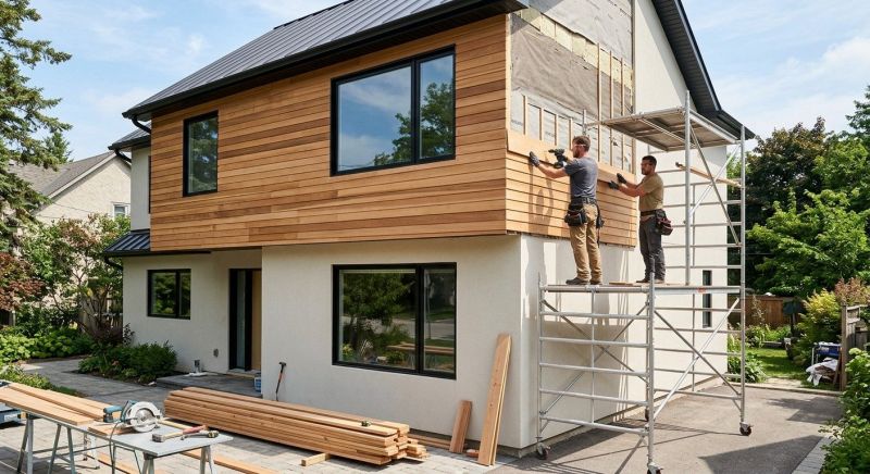Cladding Replacement in Saint Albans, VT