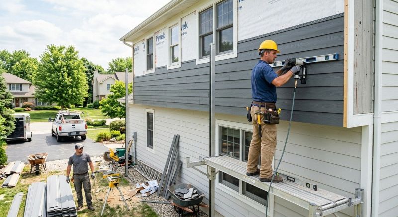 Commercial Siding Installation in Saint Albans, VT
