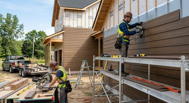 Composite Siding Installation in Cambridge, VT