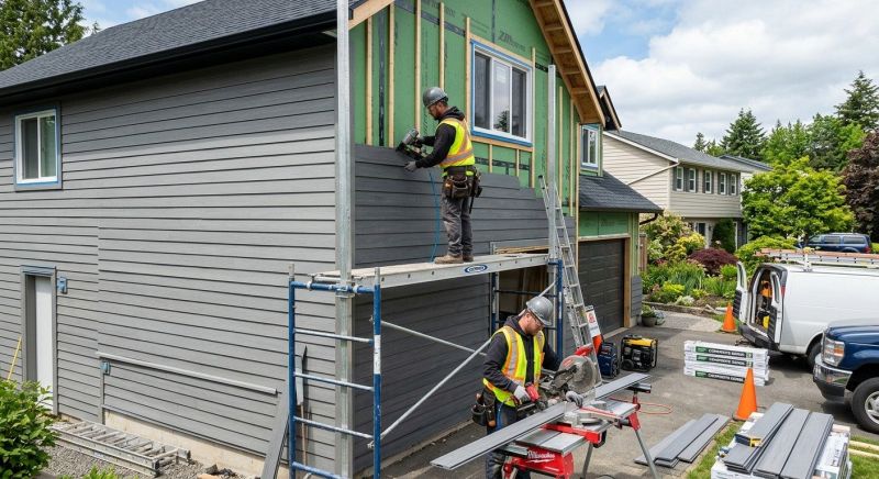 Composite Siding Installation in Enosburg Falls, VT