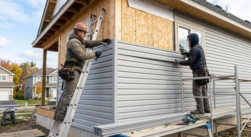 Engineered Siding Installation in Enosburg Falls, VT
