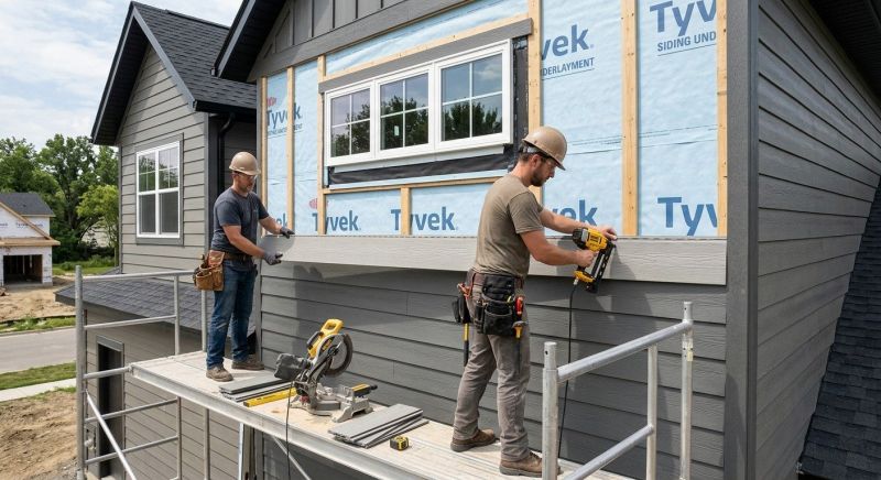 Engineered Siding Installation in Franklin, VT
