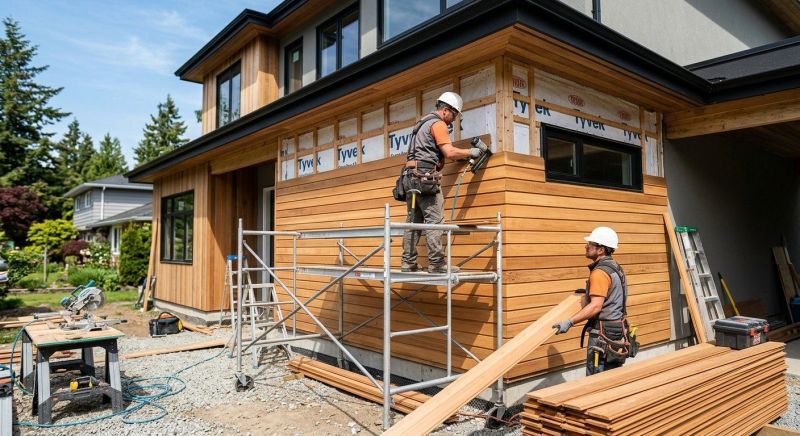Faux Wood Siding Installation in Essex Junction, VT