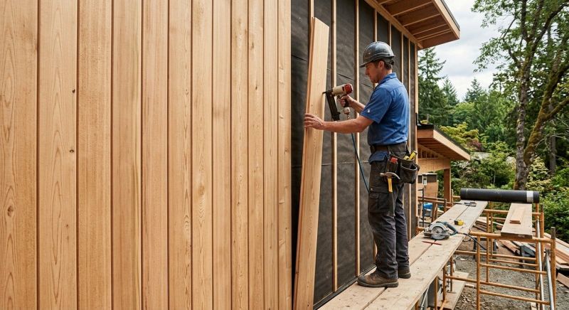 Faux Wood Siding Installation in Plattsburgh, NY