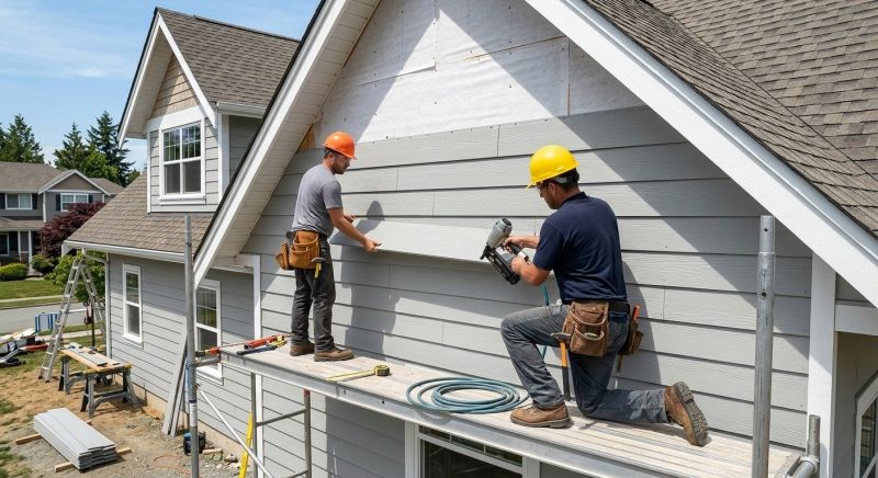 Fiber Cement Installation in Grand Isle, VT