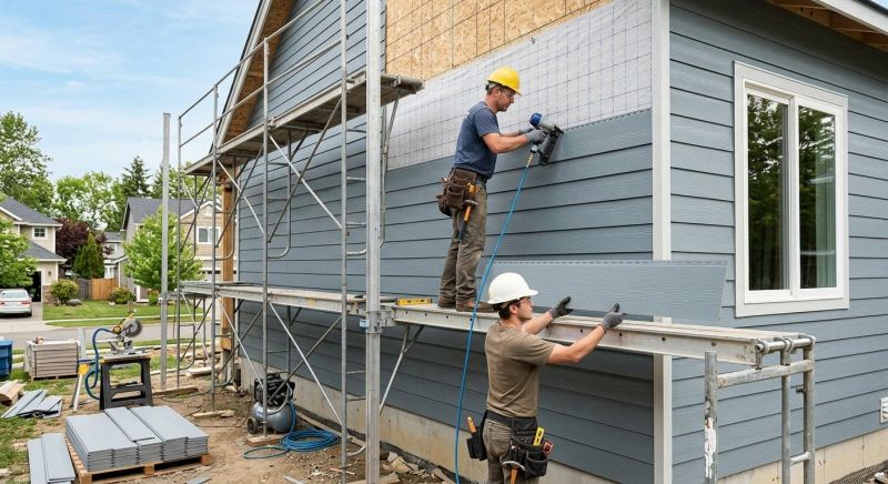Fiber Cement Installation in Richford, VT