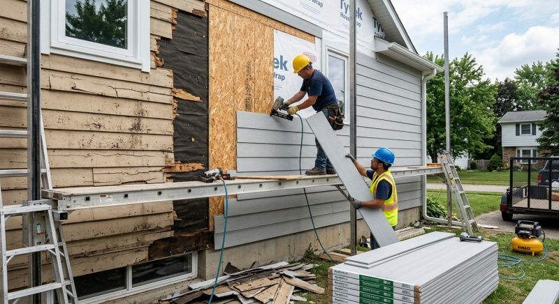 Fiber Siding Installation in Chittenden County, VT