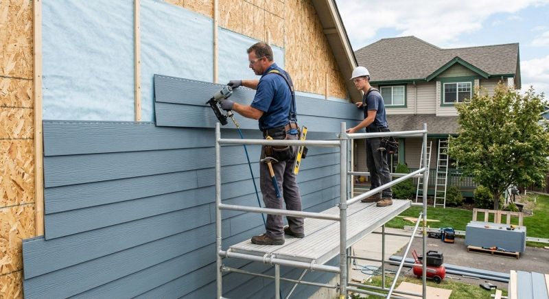 Fiber Siding Installation in Franklin County, VT