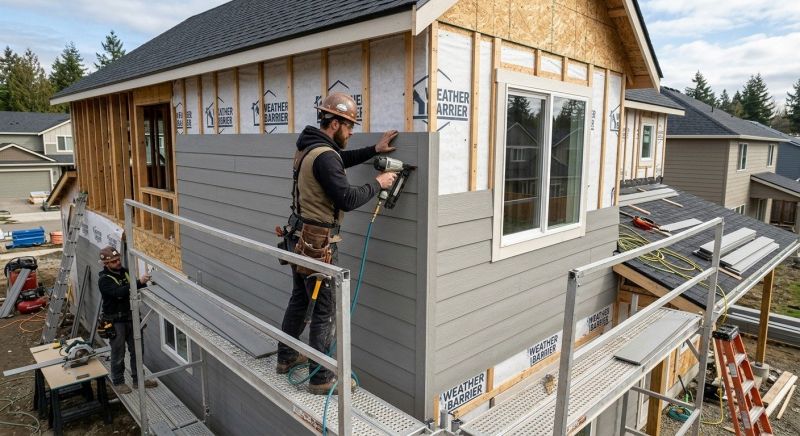 Fiber Siding Installation in Grand Isle, VT