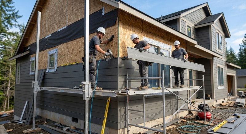 Fiber Siding Installation in Jeffersonville, VT