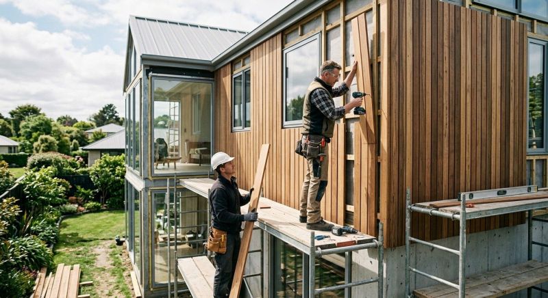 Hardwood Siding Installation in Enosburg Falls, VT