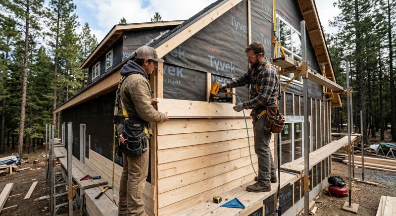Hardwood Siding Installation in Richford, VT