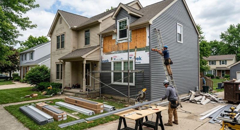 House Siding Replacement in Saint Albans, VT