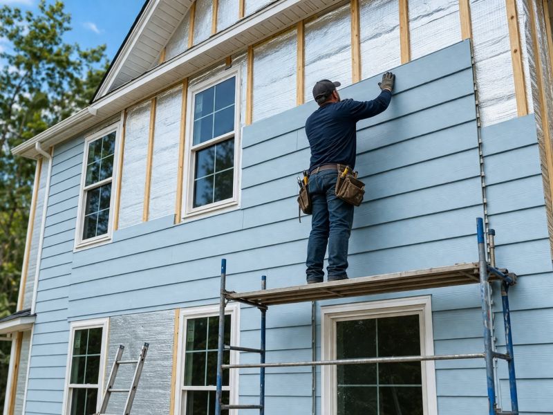 Insulated Siding Installation in Richford, VT