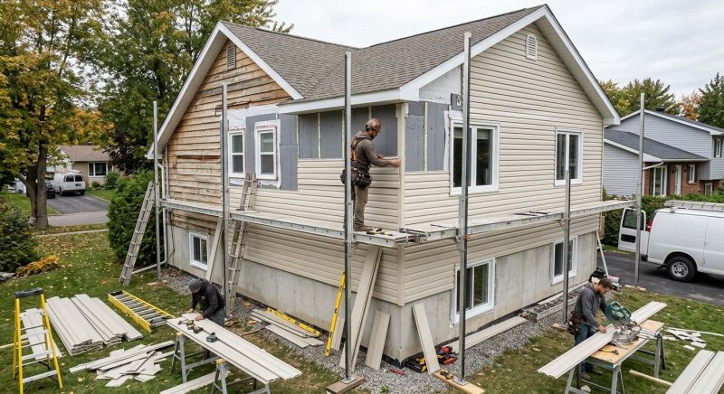 Insulated Siding Installation in Swanton, VT