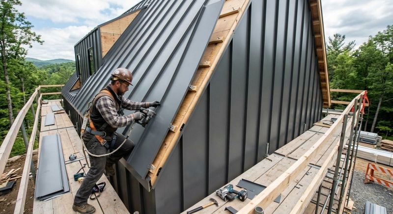 Metal Siding Installation in Burlington, VT