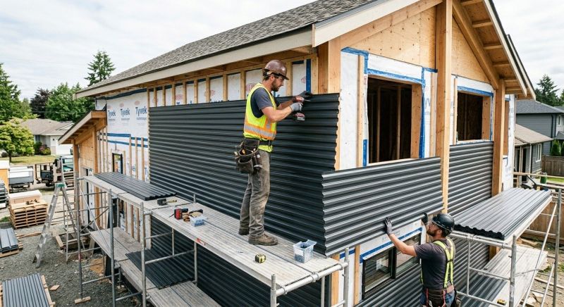 Metal Siding Installation in Colchester, VT