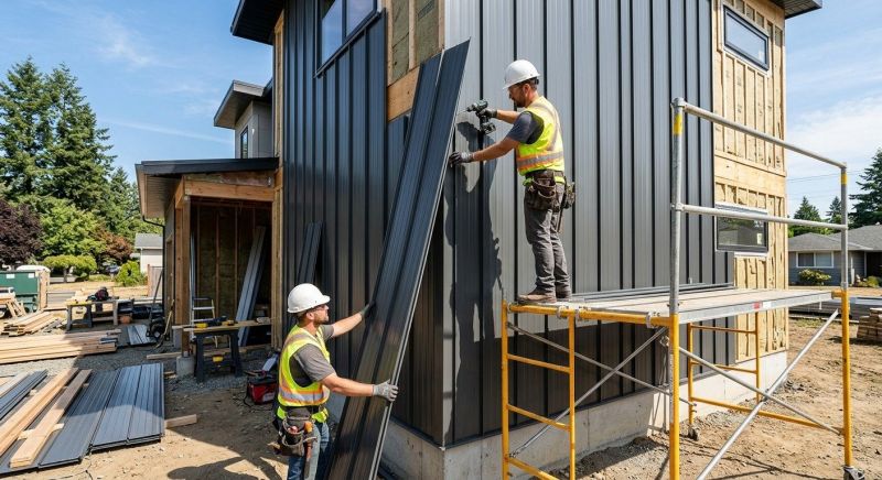 Metal Siding Installation in Colchester, VT