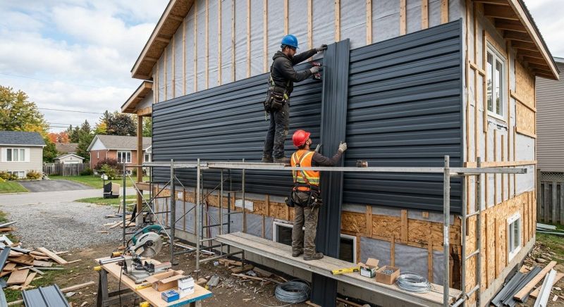 Metal Siding Installation in Enosburg Falls, VT