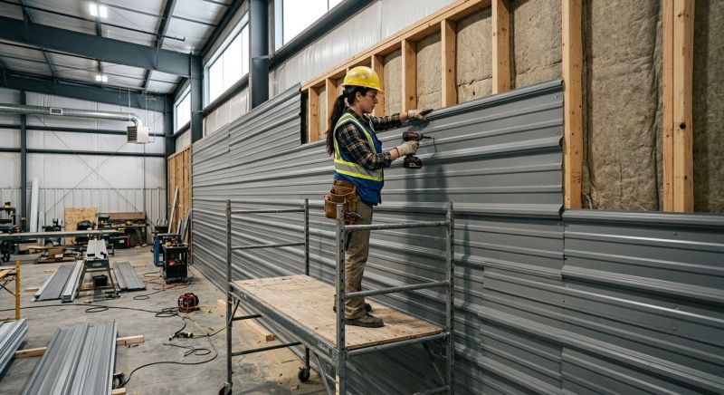 Metal Siding Installation in Franklin, VT