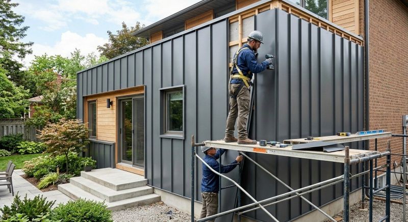 Metal Siding Installation in Swanton, VT