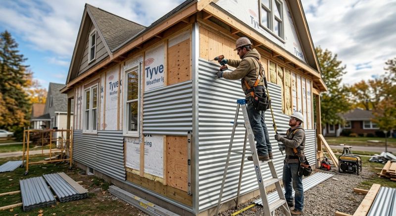 Metal Siding Replacement in Burlington, VT