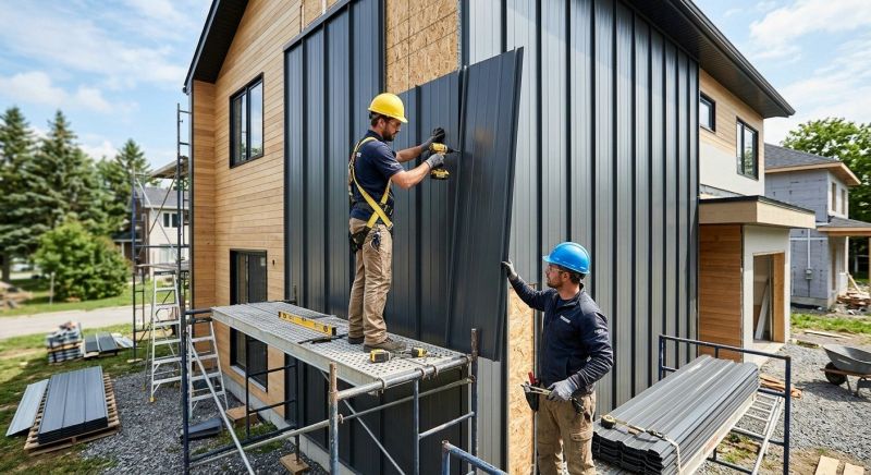 Metal Siding Replacement in Chittenden County, VT