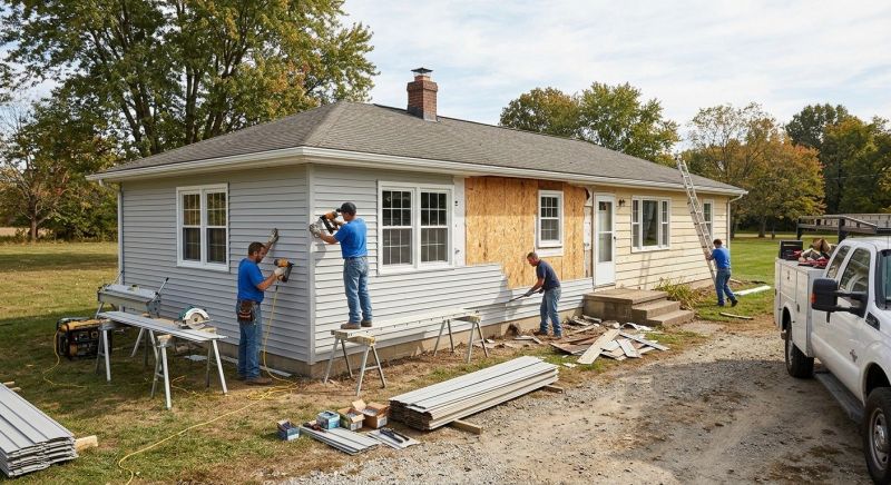 Residential Siding Replacement in Saint Albans, VT