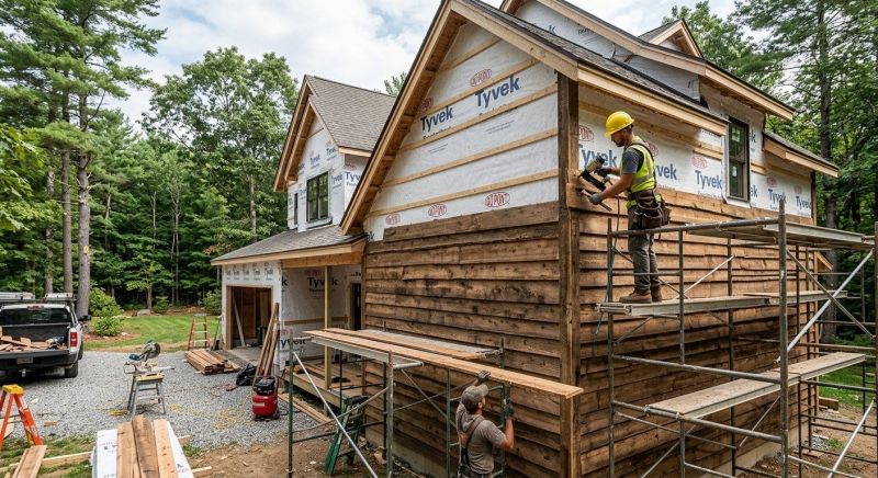 Rustic Siding Installation in Saint Albans, VT