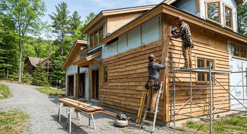 Rustic Siding Installation in Saint Albans, VT