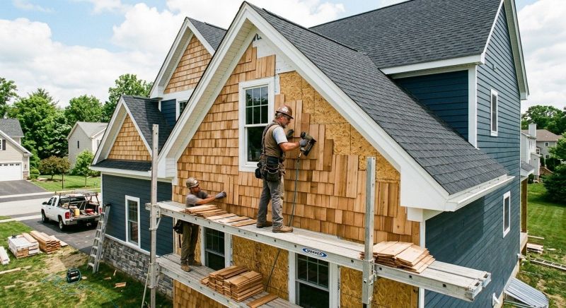 Shake Siding Installation in Richford, VT