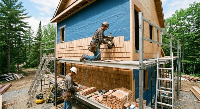 Shingle Siding Installation in Saint Albans, VT