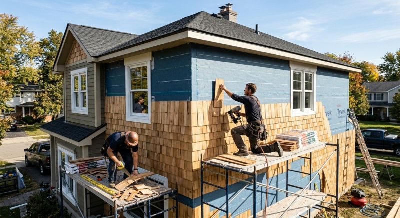 Shingle Siding Installation in Saint Albans, VT