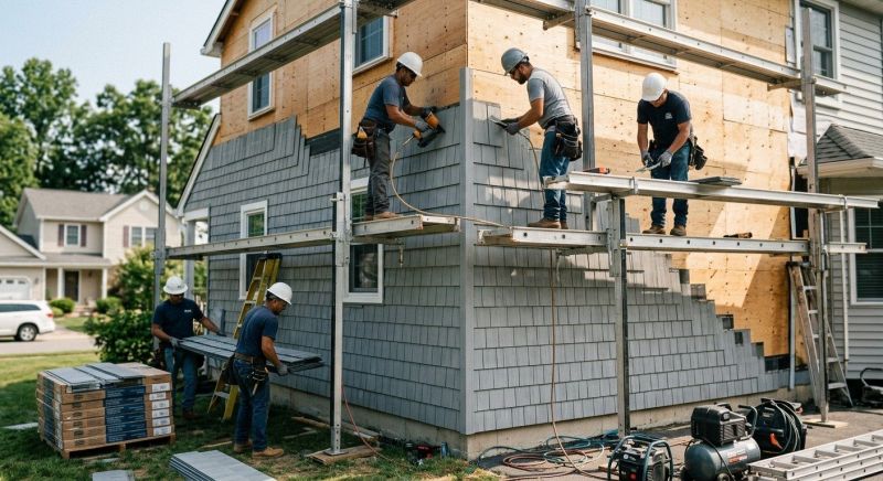 Shingle Siding Installation in Saint Albans, VT
