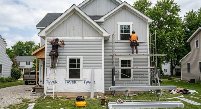 Siding Replacement in Cambridge, VT